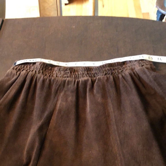 Vintage Pia Rucci Suede Leather Skirt - Picture 5 of 11